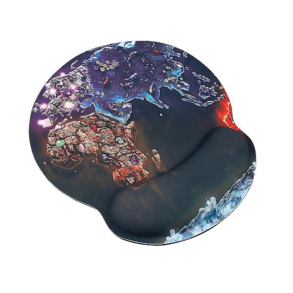 Ergonomisk Musmatta med Gel-handledsstöd 9x7.1 tum