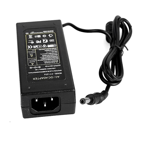 AC 100V-240V DC 12V 5A Valoistransformaattori Virtalähde