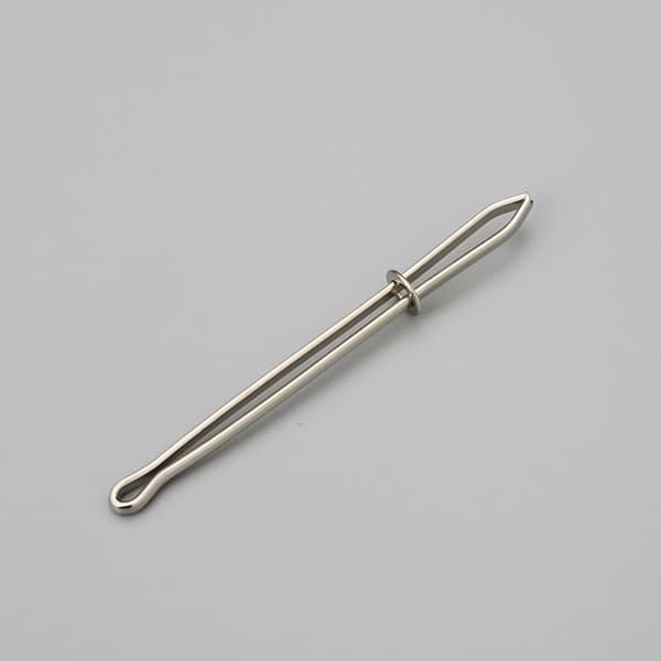 2 st elastiska dragskoklämmor med metallrepsträdare för sömnads-DIY-projekt