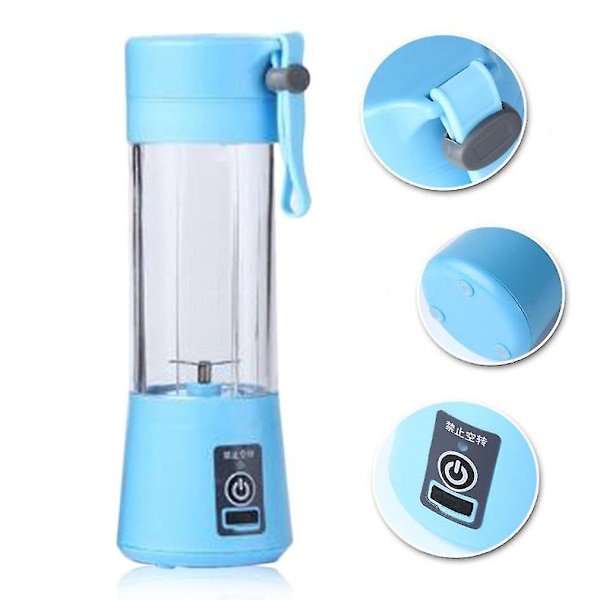 Mini bärbar USB elektrisk fruktjuicer Smoothie Maker