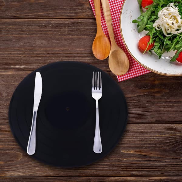 Silikonunderlag Grønn Retro Vinylplate Stil Varmeisolasjon og Elastiske Egenskaper Enkel