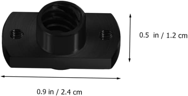 5 stk. blyskruemuttersett Skriver blyskruemuttere Pom-materiale for Ender