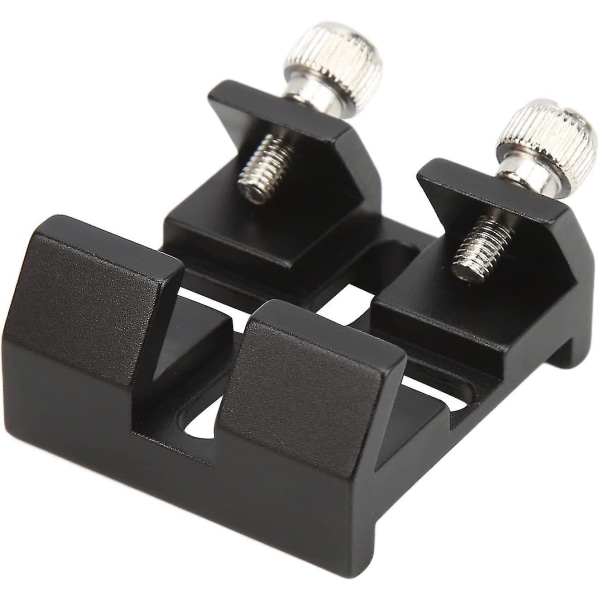 Dovetail Base Teleskopmontering i Aluminiumlegeret (sort) (1 stk)