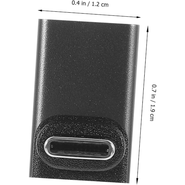 Fullständig Funktion Usb c Adapter 8k Högupplöst Tv Kopplare Rätvinklig Usb c Hane till Hona