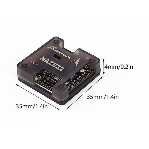 Ocday Naze 32 Acro V6 6DF Flyvekontrolpanel Sort