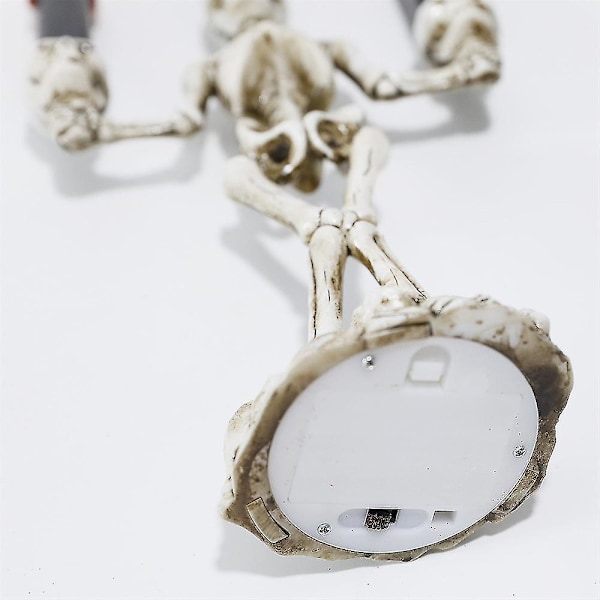 LED-lys Horror Skull Stearinlys Lampe Halloween Party Lys
