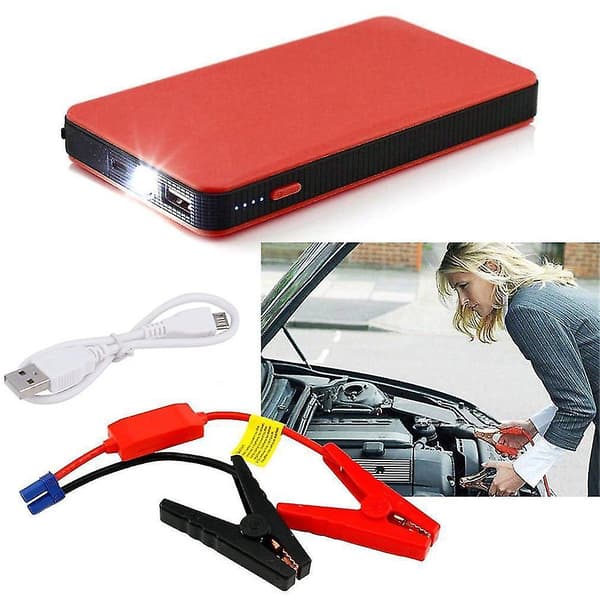 12V 20000mAh Bilstartbatteri Strømforsterker Lader