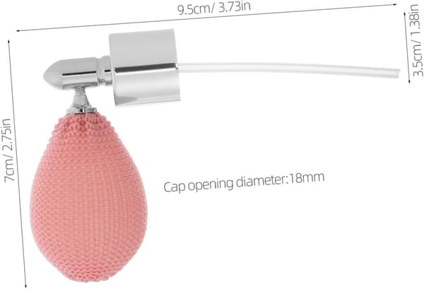 Spray Parfymeflaskehette Airbag Tåkesprayhode for Eterisk Oljeflaskedispenser Deler Erstatning