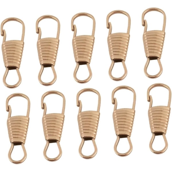 10 stk. Lynlåstrækkere til DIY Store Lynlåshoveder til Bagage Tøj Sko Mere Let at Fastgøre