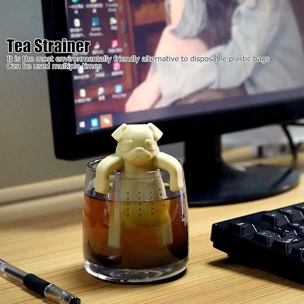 Pug Te-infuser Te-si, Te-filter/silikone Te-infuser, Løse Blade Te-infusere