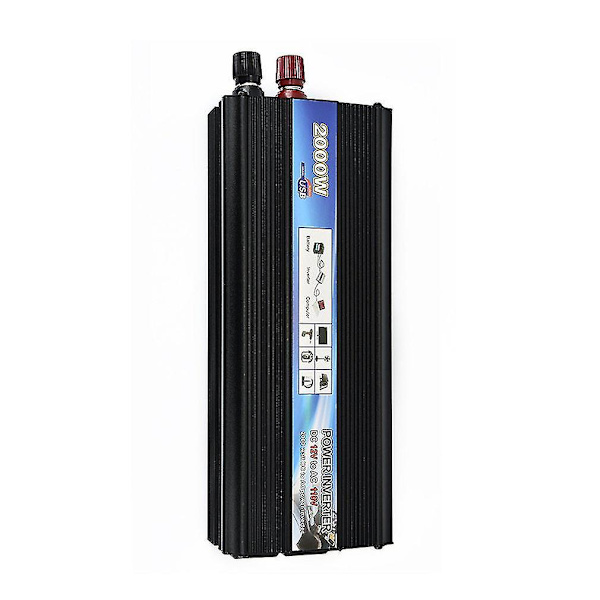 Xuyuan Bilstroms Inverter Dc12v Ac110v 60hz 2000w Solinverter