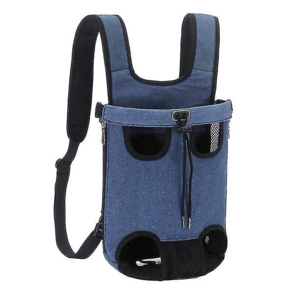 Hundbärare Ryggsäck För Små Mellanstora Hundar Katter BLUE XL