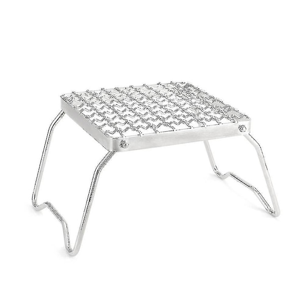 Oppgraderbar brettgrill med sammenleggbare bein, rustfritt stål