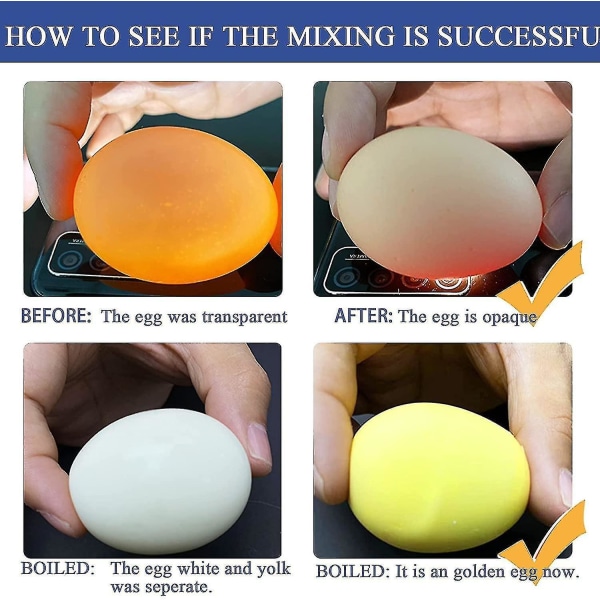 Bærbar Egg Scrambler Shaker Golden Egg Maker