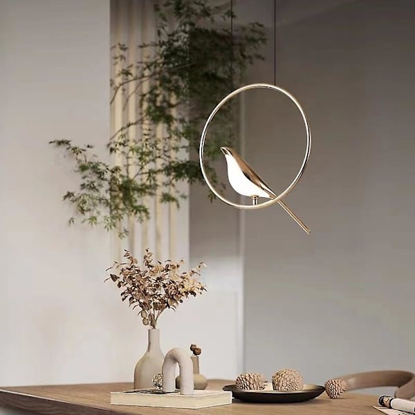 17cm Hengelampe i Aluminium med Enkelt Design, Nordisk Stil, LED, 85-265v