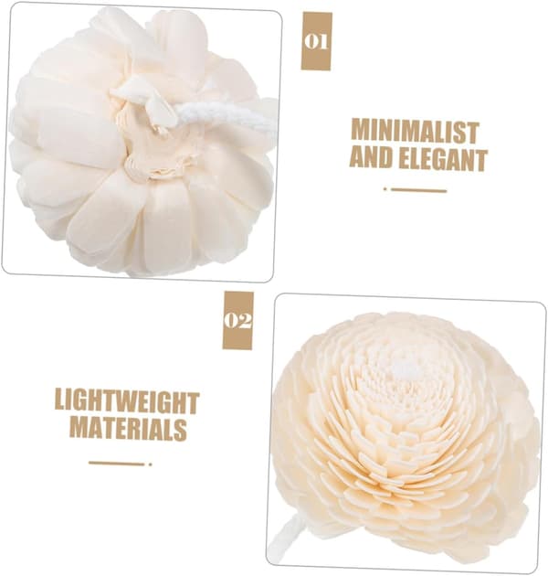2 stk. Diffuser Reed Diffusere til Hjemmeduft Erstatning Falsk Blomsterdekoration