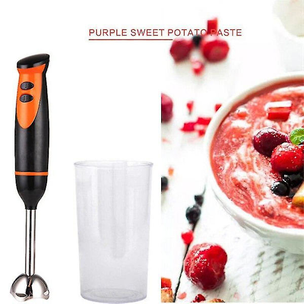 Nedsenkbar Håndholdt Kjøttstavmikser Blender Chopper Smoothiekopp