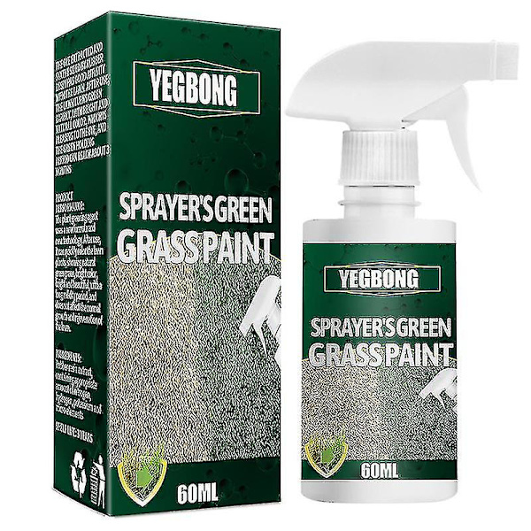 Grönt Gräsfärg Spray Långvarig Gräsfärg Förbättra Fläckigt Vilande Gulnande Gräs För Gräs-yuhao