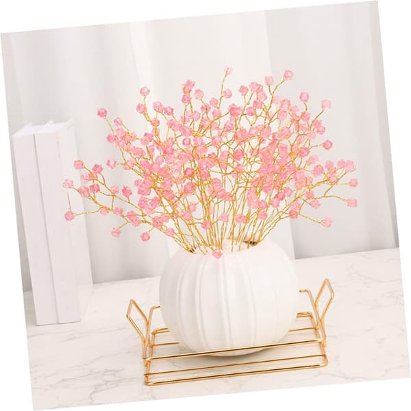 Modern Keramisk Blomvas Pumpaformad Vit Keramisk Blomsterarrangemangsvas