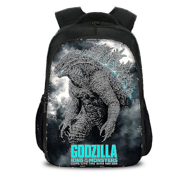 Godzilla Dinosaur Monster Skoletaske Skulder Computer Rygsæk Stor Kapacitet-r style3