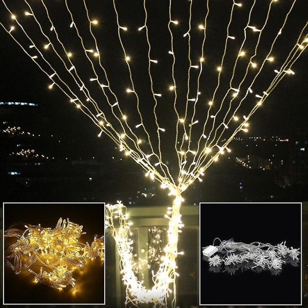 X 448LED Joulu- ja Hääverhovalosarjat