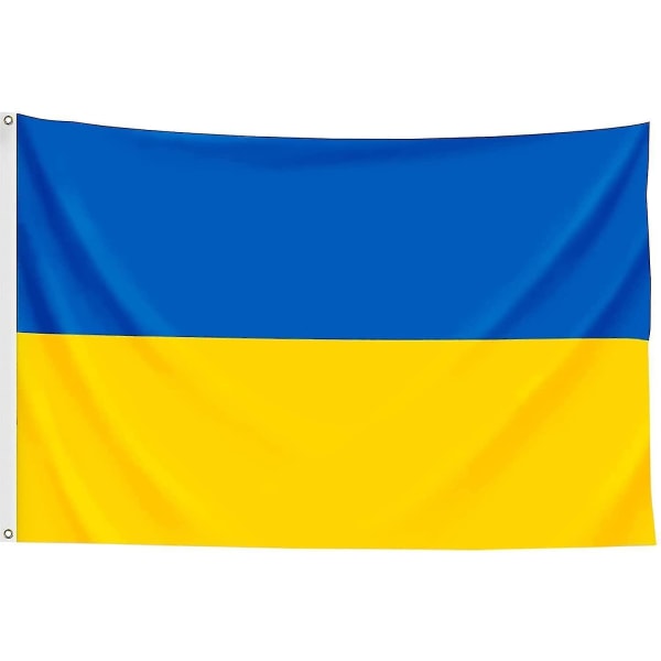 Ukrainsk Flagge Udendørs Indendørs Dekoration Polyester