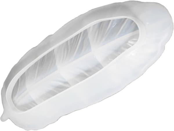 Silikonharpiksform Bladform for Epoxybrettstøping, Bladbrettform for Gips og Harpiksfat