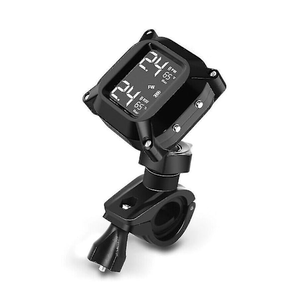 Motorcykel Trådløs TPMS 2 Eksterne Dæksensorer