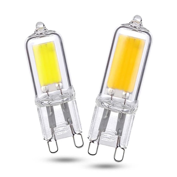 10 stk G9 LED Pære Dæmpbar Glaslampe Konstant Effekt