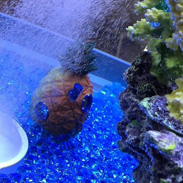 Akvarium Ananas Hus Spongebob Pynt Rejeskål