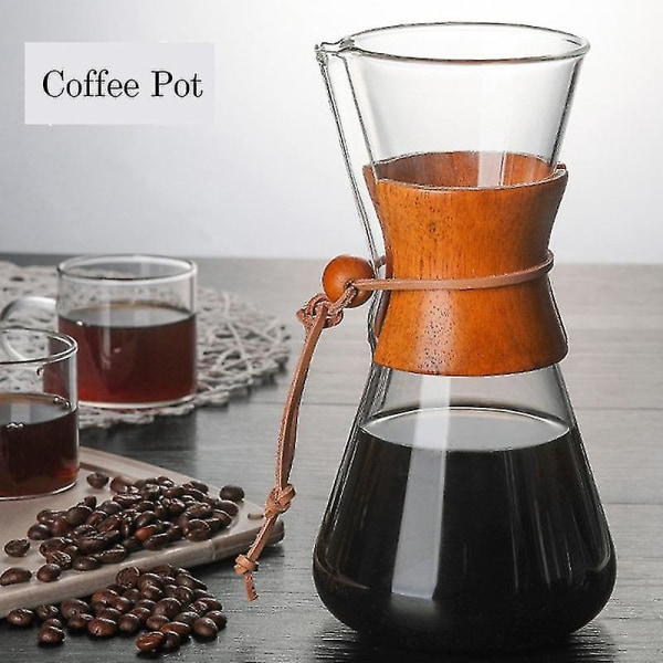 Kestävä lasinen kahvinkeitin ruostumattomasta suodattimesta 4c39 | Fyndiq