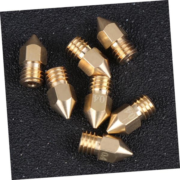 20 stk. messingekstruderdyse Mk8 3D-printertilbehør 1,75 mm 0,4 mm