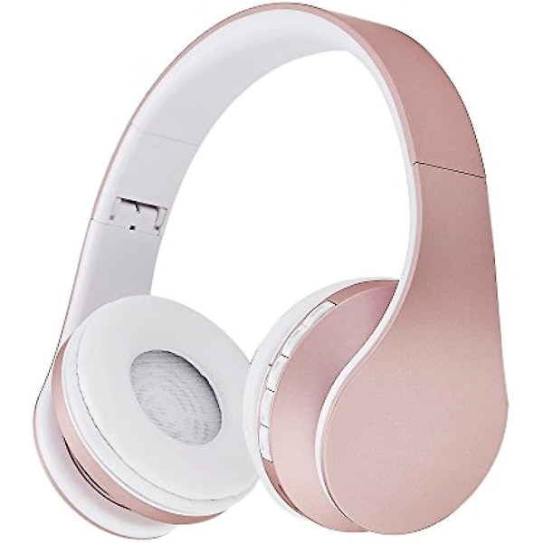 Bluetooth Over Ear-hörlurar 4 i 1 uppgradering Stereo trådlösa hopfällbara headset med stöd Fm