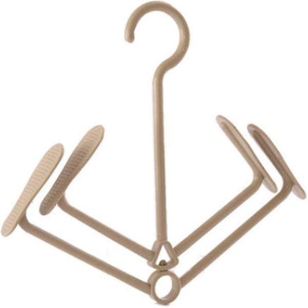 360 graders rotation, dobbelt slots design, sko krog hængende garderobe