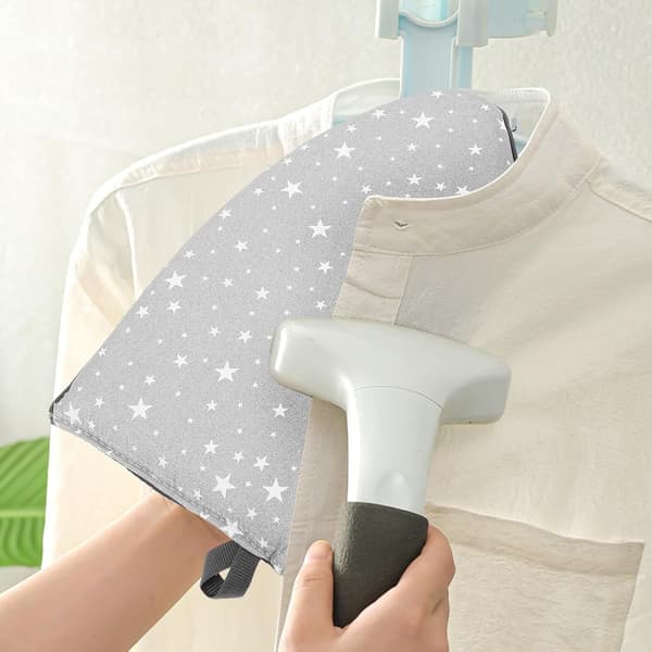 Håndholdt strygemåtte Mini strygemåtte Glat overflade Pladsbesparende polyester svamp