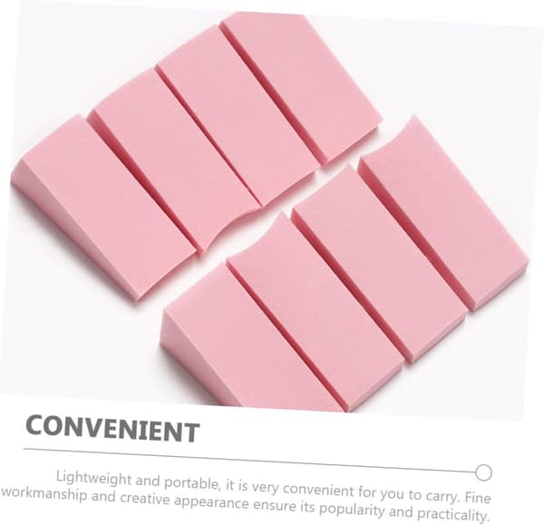 3-pack Gradient Nails Sponge Block Pack Diy Manikyr Konstverktyg för Nageltillbehör Multifunktionell Skönhetssvamp Hemma