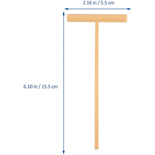 Zen Dekoration Have Tilbehør 7 stk. Sand Rive Sæt til Sandkunst Bakke Skrivebord Bord Hylde Forsyninger