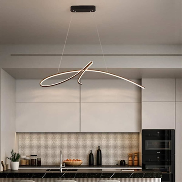 LED-Pendellampe Moderne Ø 95 cm Enkelt Lysekrone Dæmpbar