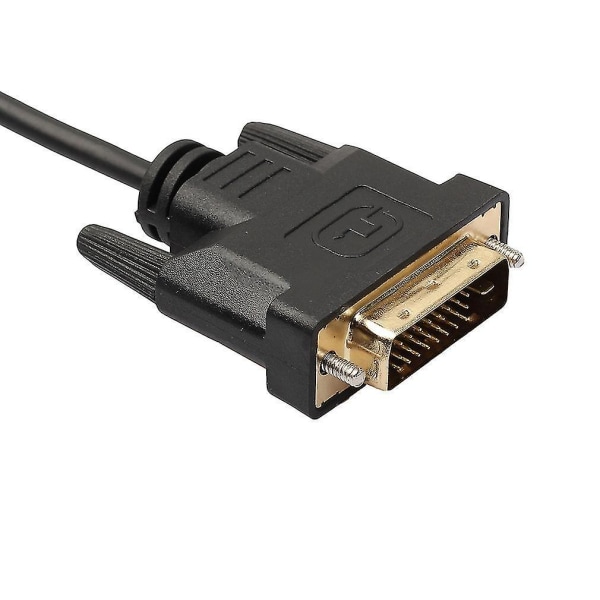 1,8m-5m DVI-D Guld Han 24+1 Pin Dual Link TV Kabel