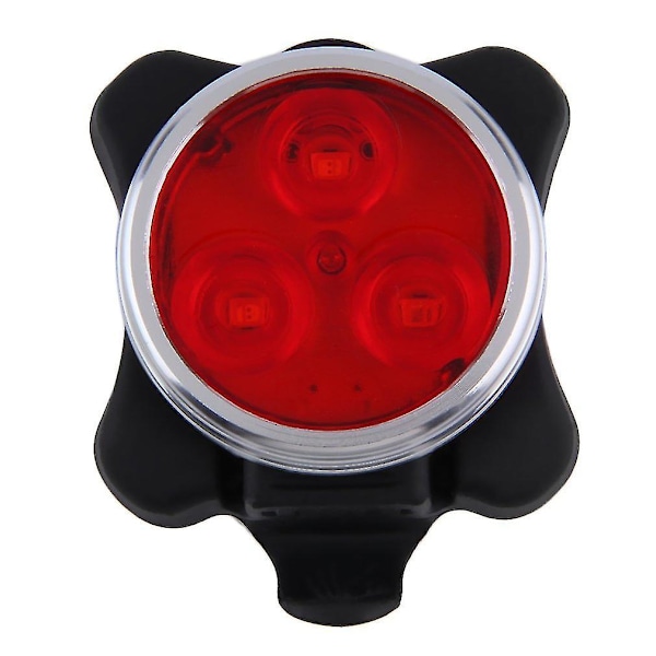 Sykkel Lys 3 LED 4 Moduser Hode Foran Bak Baklys USB Lading