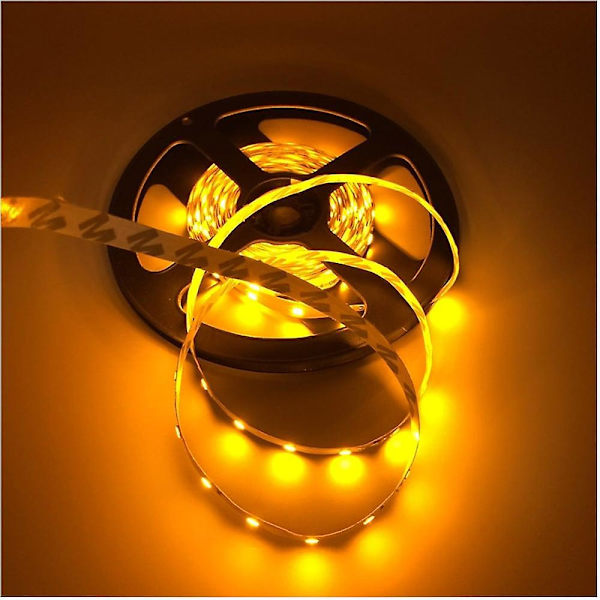 5m LED-remsor med 300 LED-lampor, flexibla, 2835 SMD, vattentäta