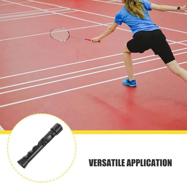 2 stk. sort absorberende griptape til tennis- og badmintonketcher-overgreb