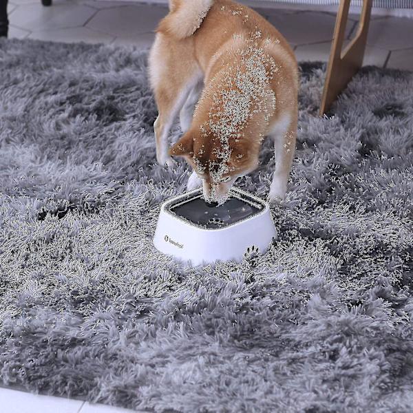 Hundvattenkopp, Hundskål Spillfri Husdjursvattenkopp 35oz, Långsam Vattenmatare