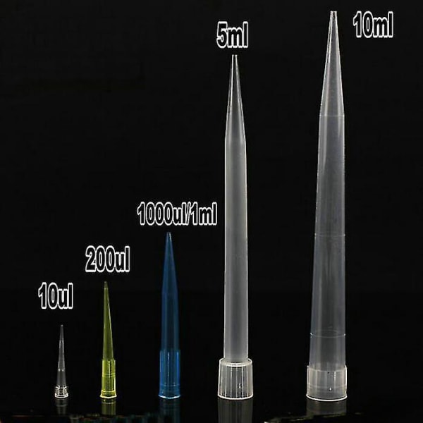 Lab-plastpipettspetsar 10ul-10ml för mikrobiologiskt test