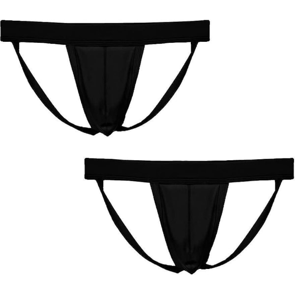 Männs Atletisk Stödstrumpa Prestanda Jockstrap Elastisk Midjeband Underkläder Present