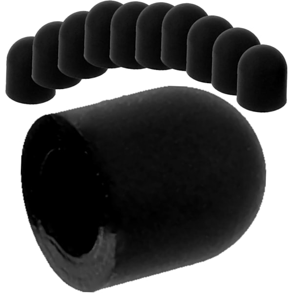 2 set Ersättningsgummitoppar för Stylus Skärmpenna Fina Spetsar för 2-i-1 Konduktiv Penna Silikonfodral