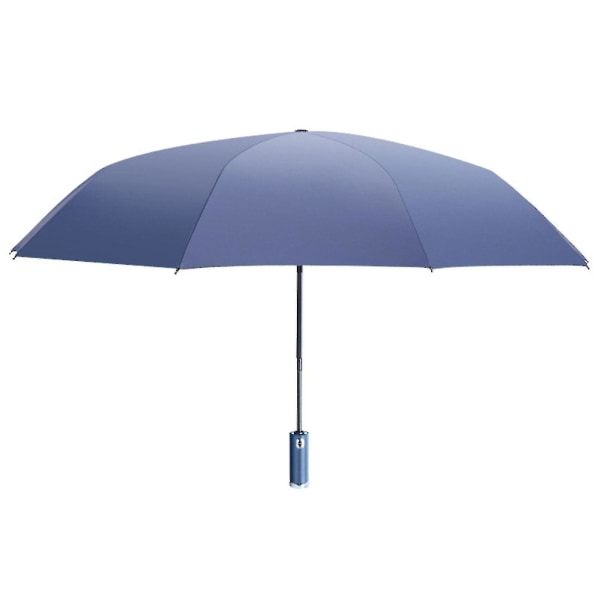 Automaattinen kokoontaittuva sateenvarjo sisäänrakennettu led-valo 10 luuta sade- ja aurinkovarjot sateeseen aurinkoisina päivinä yöaikaan ulkona matkustamiseen