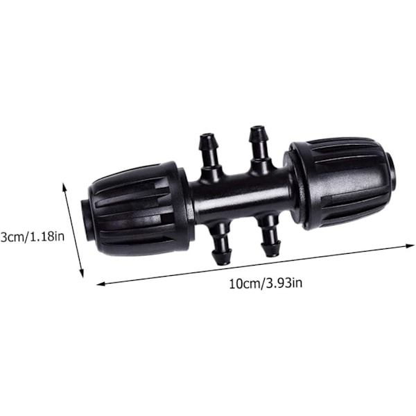 10 stk. 6-vejs rørforbindelsessæt 16 mm til 4/7 adapter rørled