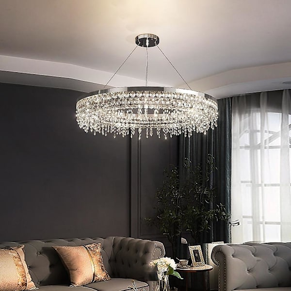 80 cm Uniikki Muotoilu Kristalli Kattokruunu Led Pohjoismainen Tyyli 220-240v
