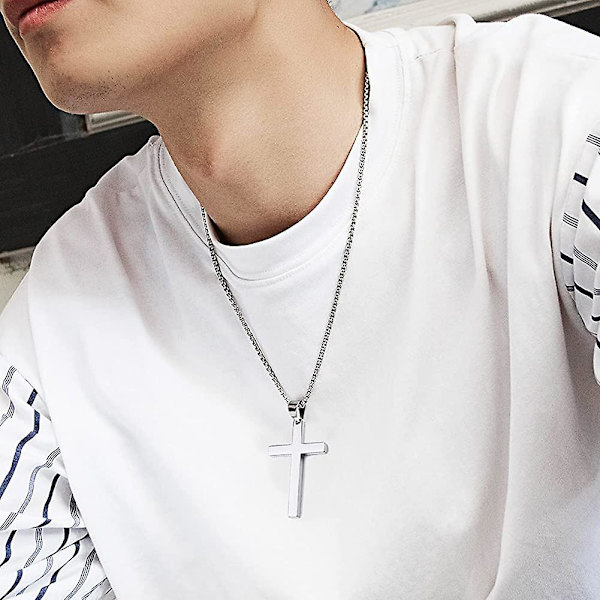 Litet Halsband För Kvinnor Män 925 Silverhalsband Med Lmell Hänge